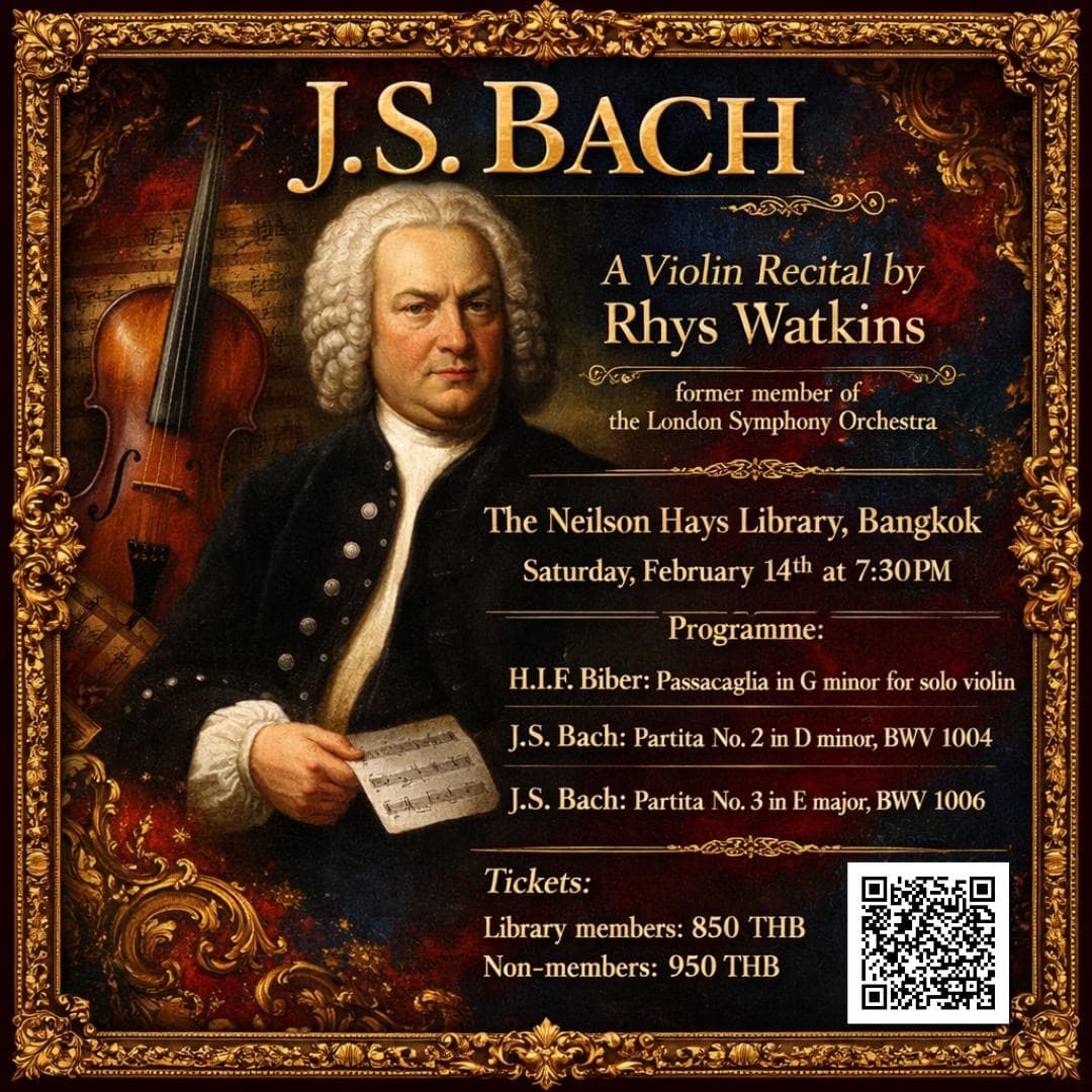 Concert: A Violin Recital by Rhys Watkins