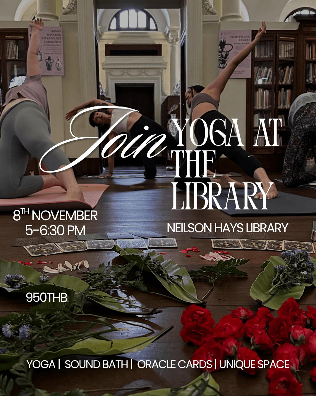YOGA AT THE LIBRARY