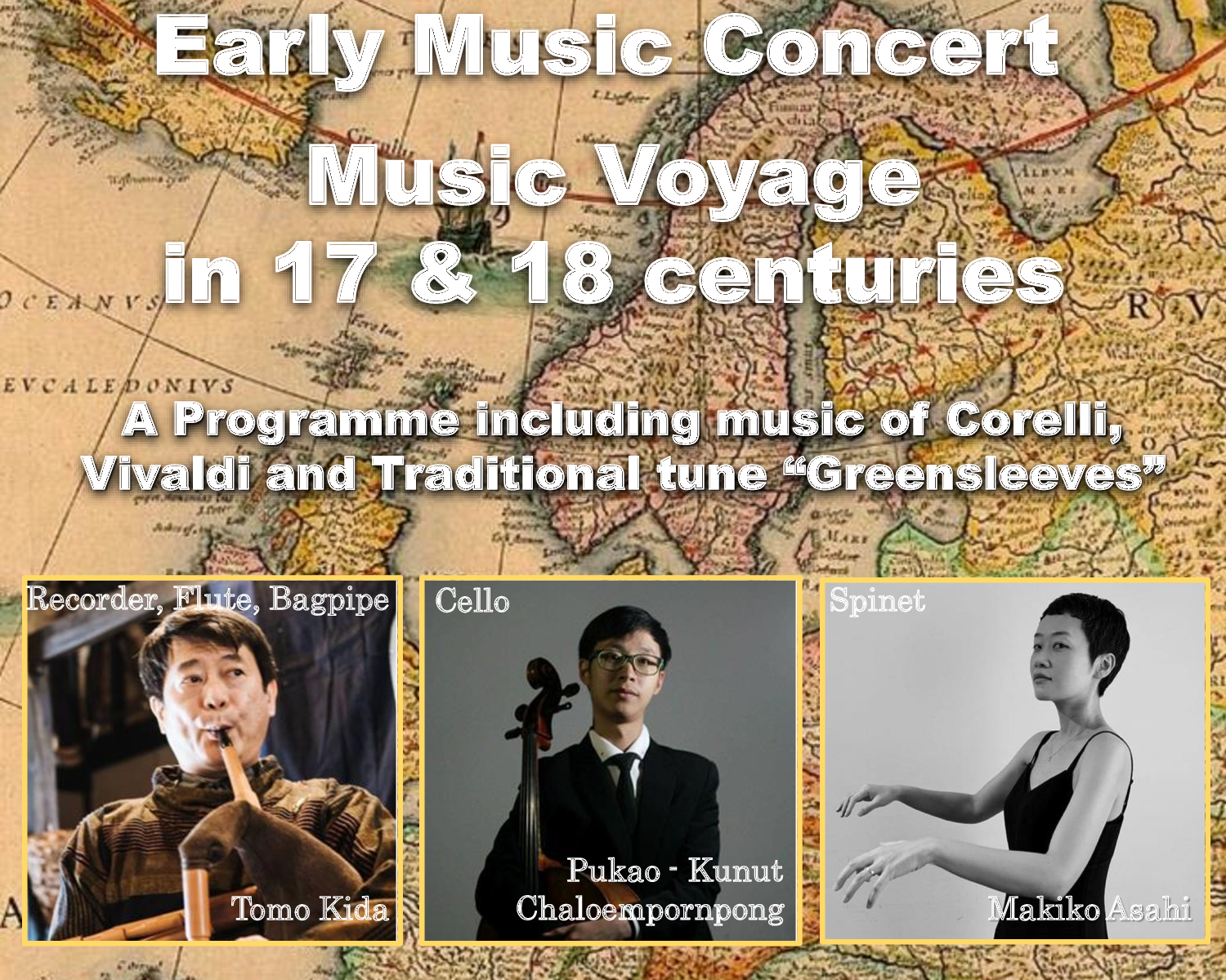 Early Music Concert: Music Voyage in 17 & 18 centuries