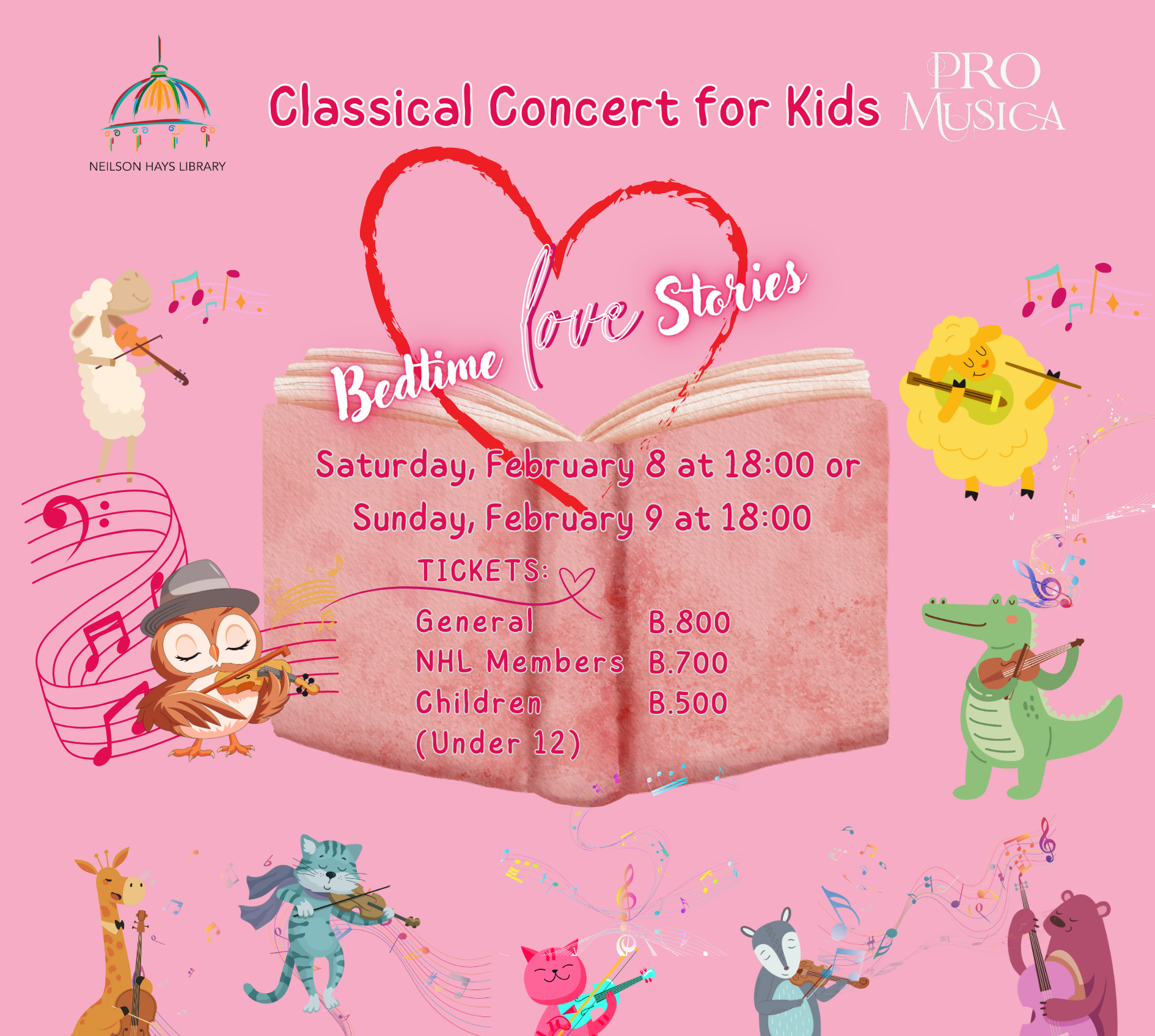 Classical Concert for Kids: Bedtime LOVE Stories