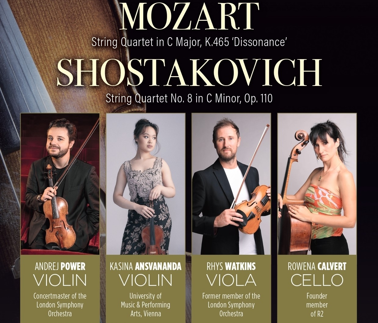 MOZART & SHOSTAKOVICH